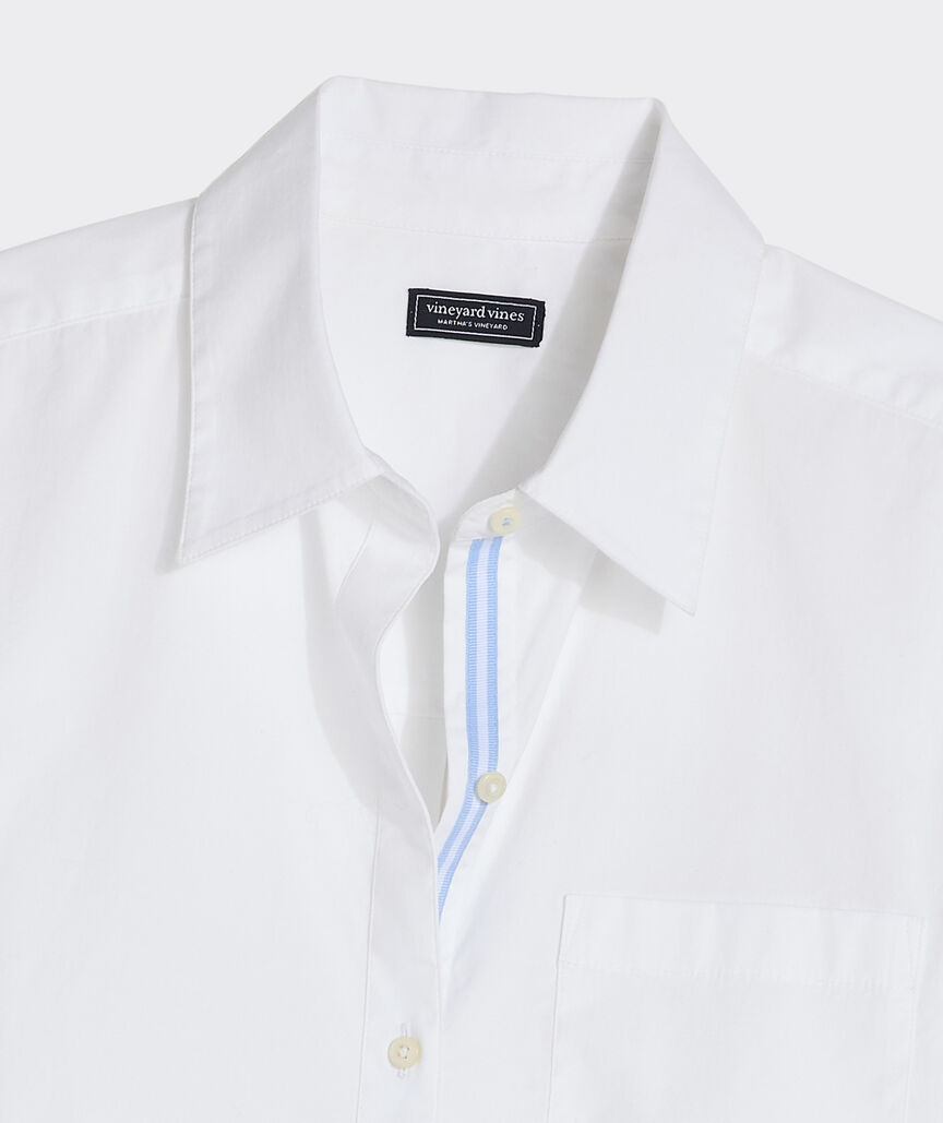 Birdie Grosgrain Button-Down