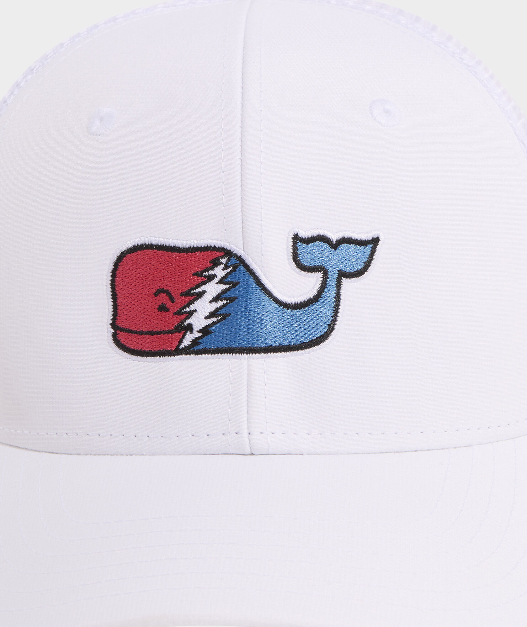 Grateful Dead x vineyard vines Whale Performance Trucker Hat