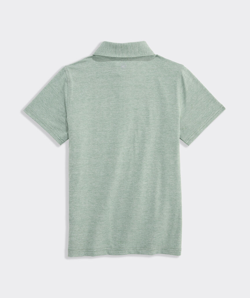 Boys' Performance St. Jean Stripe Sankaty Polo