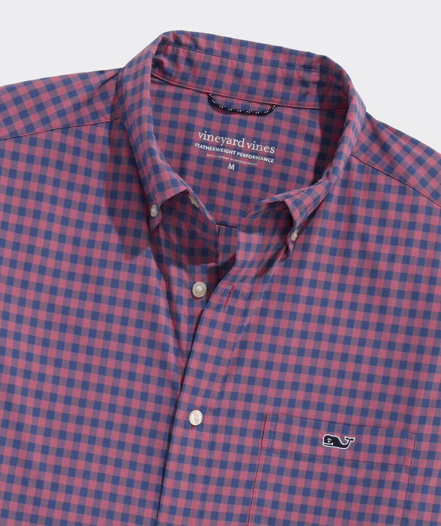 Performance Topsail Gingham Featherweight Shirt