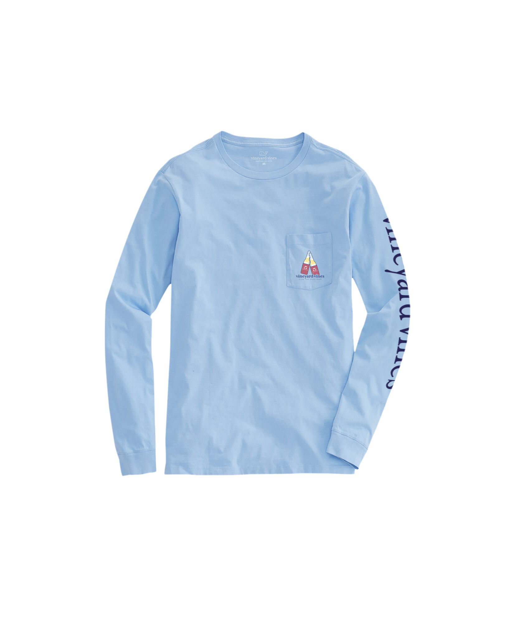 OUTLET Wish You Were Beer Long-Sleeve Pocket Tee