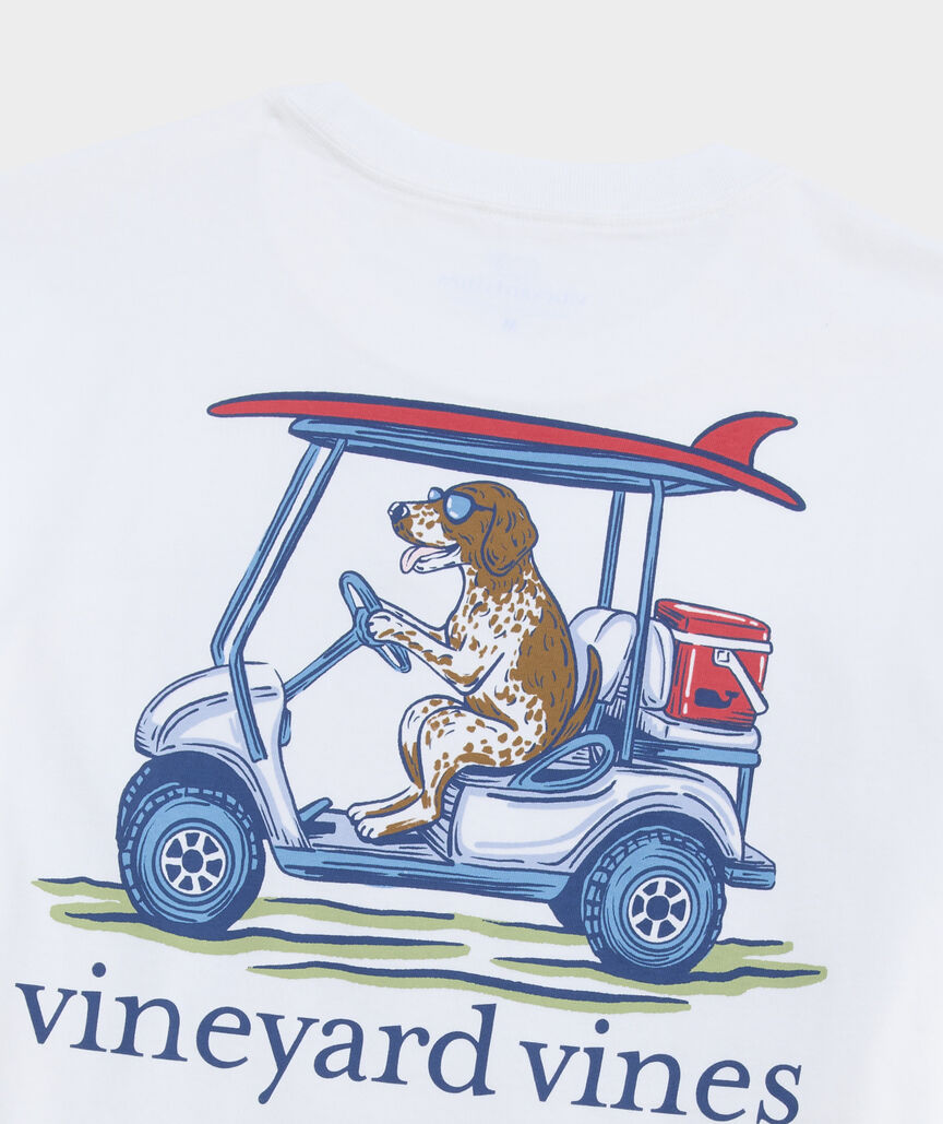 Pointer Golf Cart Short-Sleeve Pocket Tee