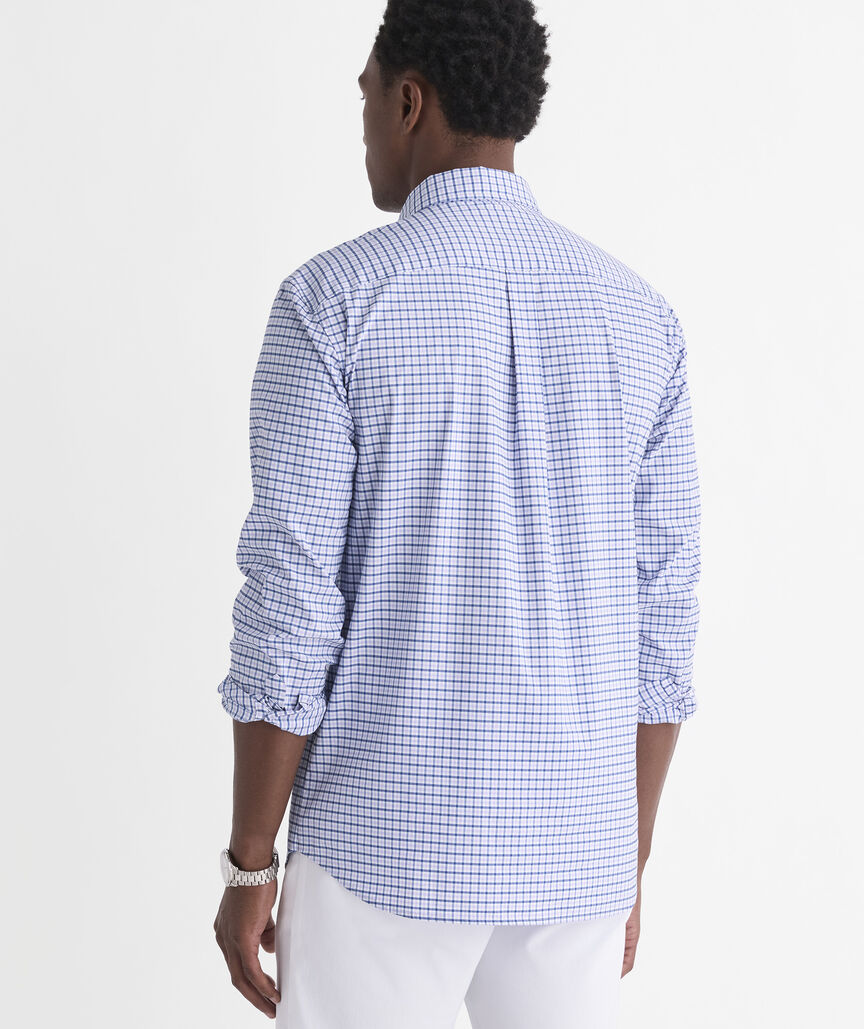Performance Cotton Tattersall Shirt