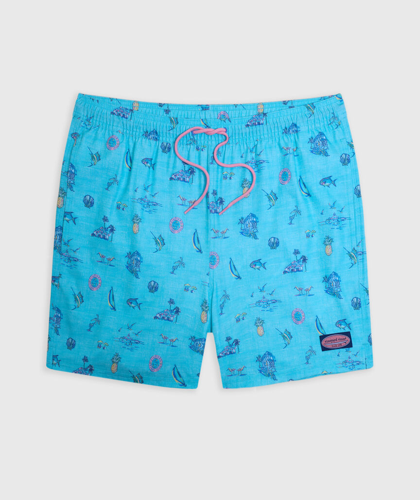 OUTLET 5 Inch GasparIlla Vista Chappy Swim Trunks
