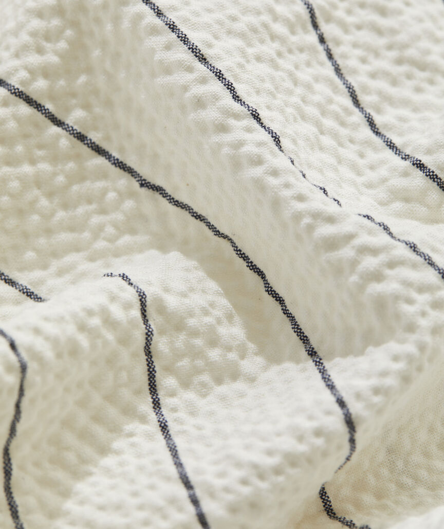 Kentucky Derby Seersucker Pleated Pull-On Pants