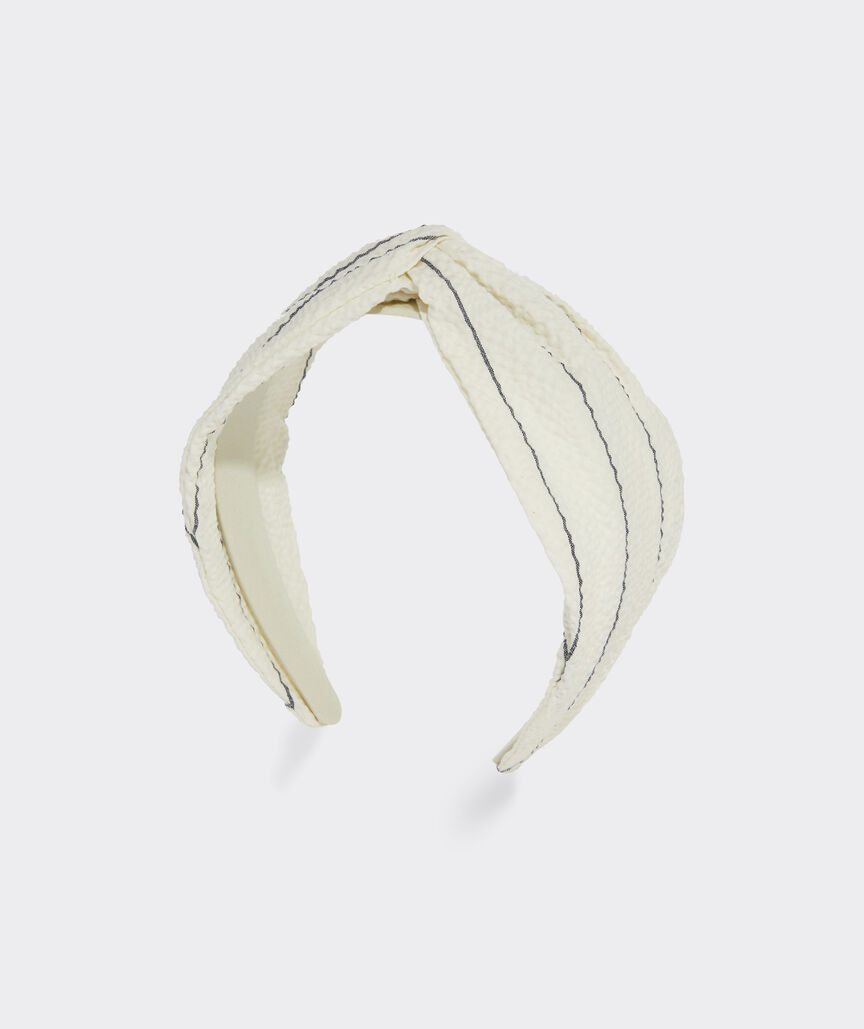 Kentucky Derby Seersucker Headband