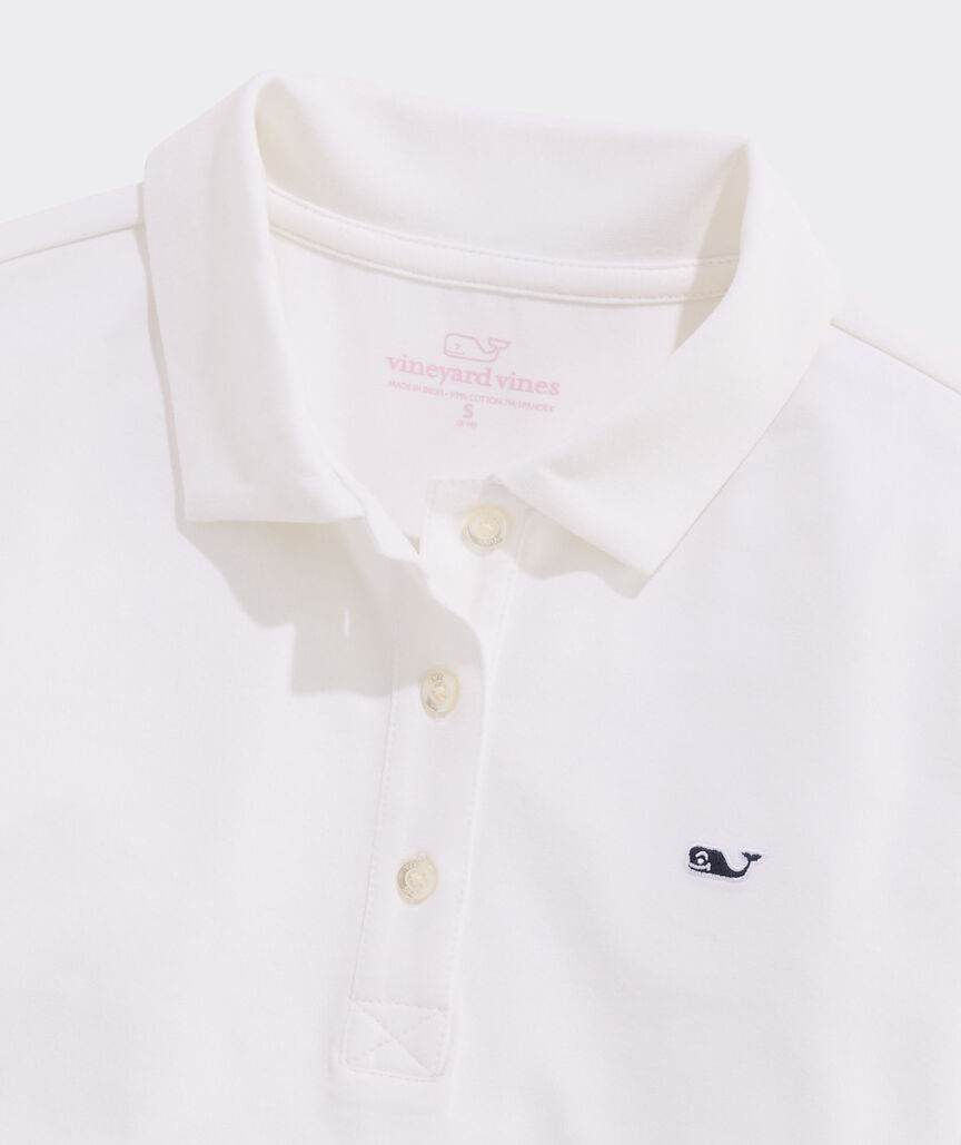 Girls' Everyday Jersey Long Sleeve Polo