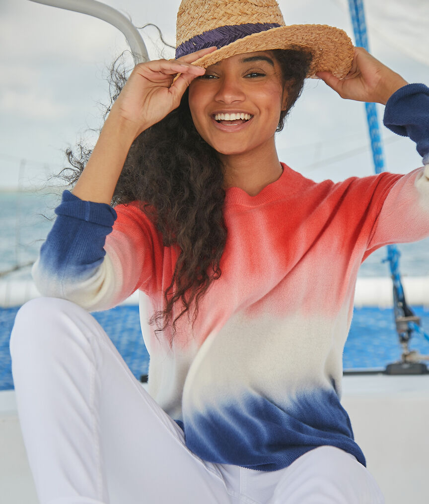 Cashmere Americana Sunset Sweater