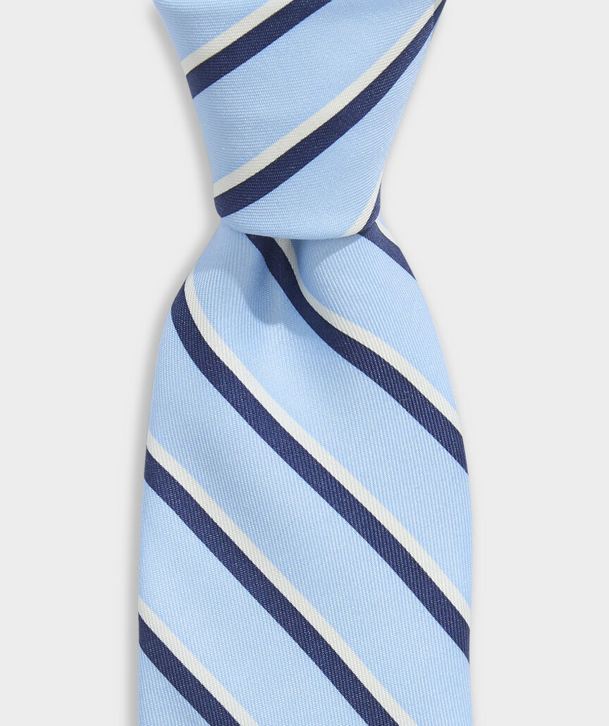 Boys' Summerland Stripe Silk Tie