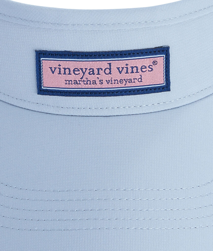 Shop Low Profile Logo Box Visor at vineyard vines