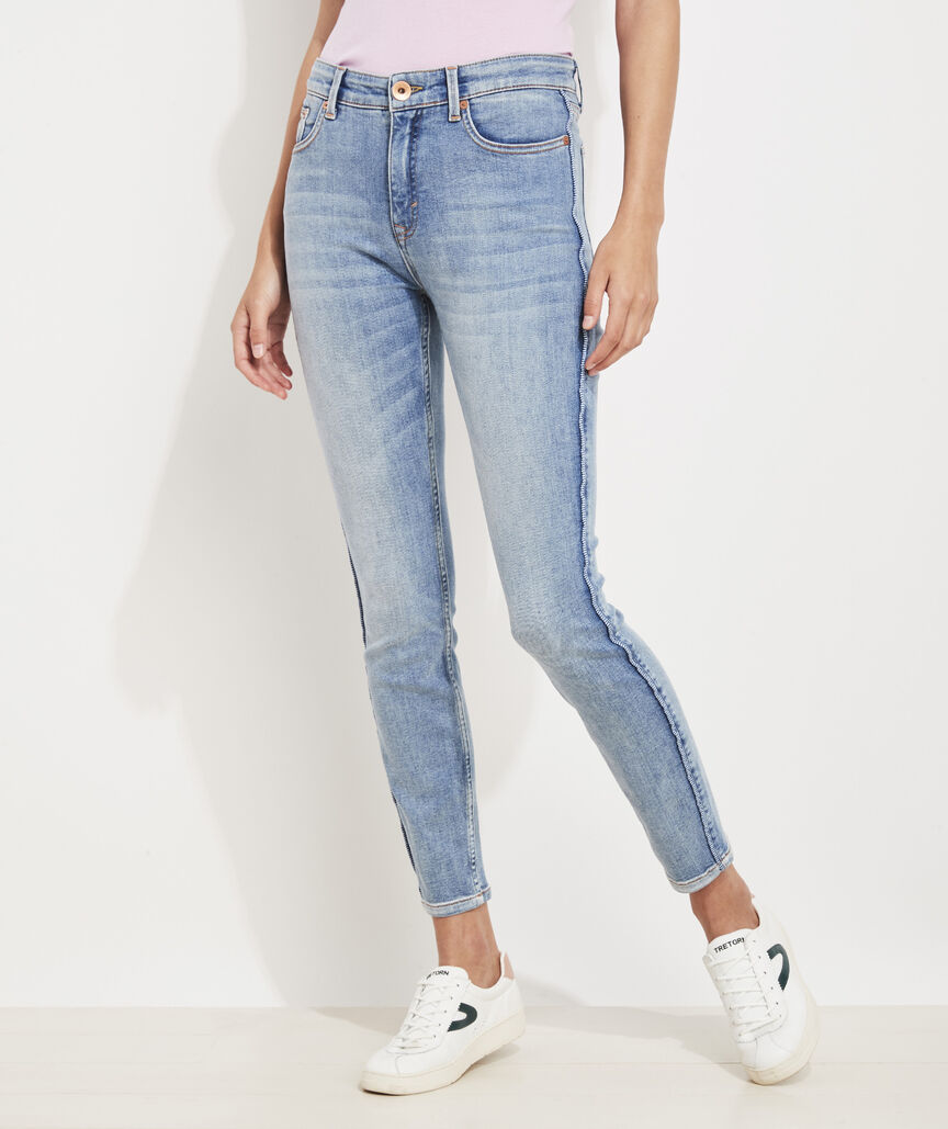 Limited-Edition Jamie High-Rise Corded-Stripe Jeans