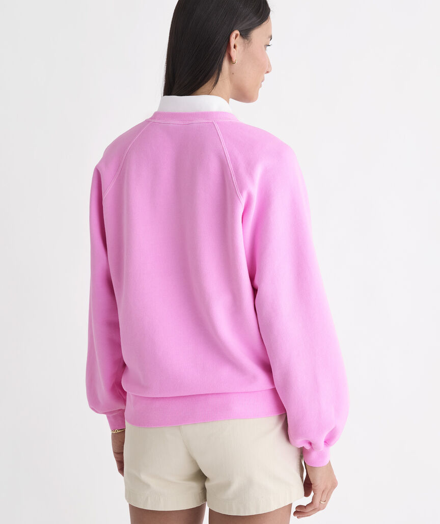 Surf Terry Collegiate Logo Sweatshirt