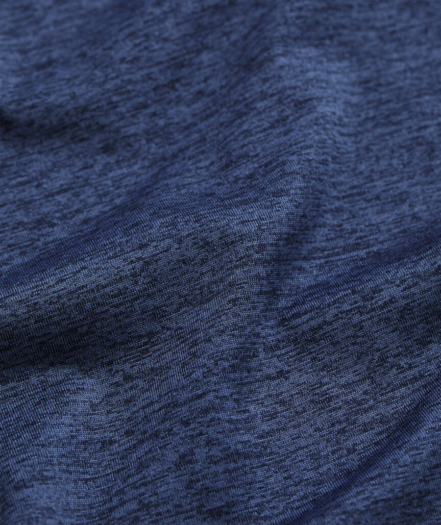 On-The-Go Whale Outline Short-Sleeve Harbor Performance Tee