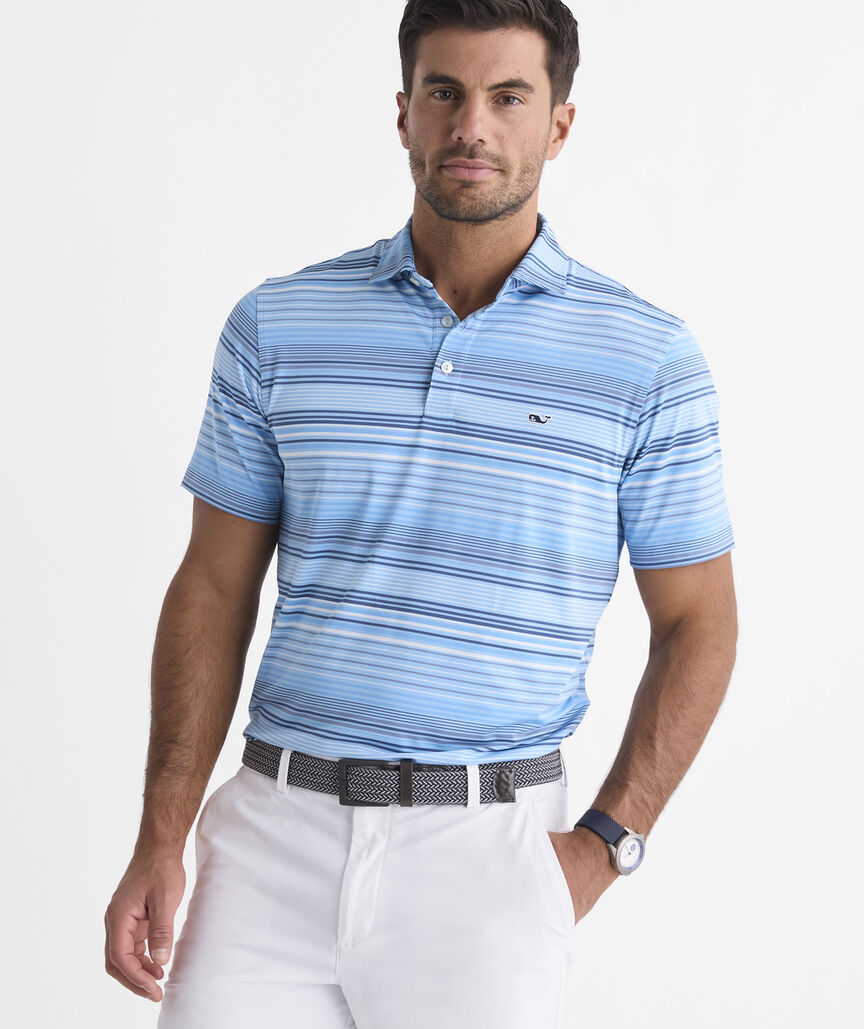 Performance Conch Stripe Sankaty Polo