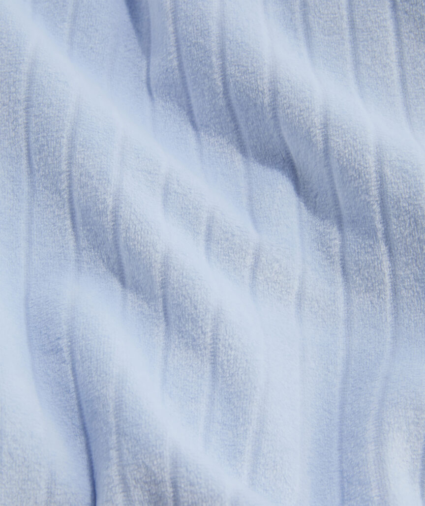 Girls' Plush Ribbed Joggers