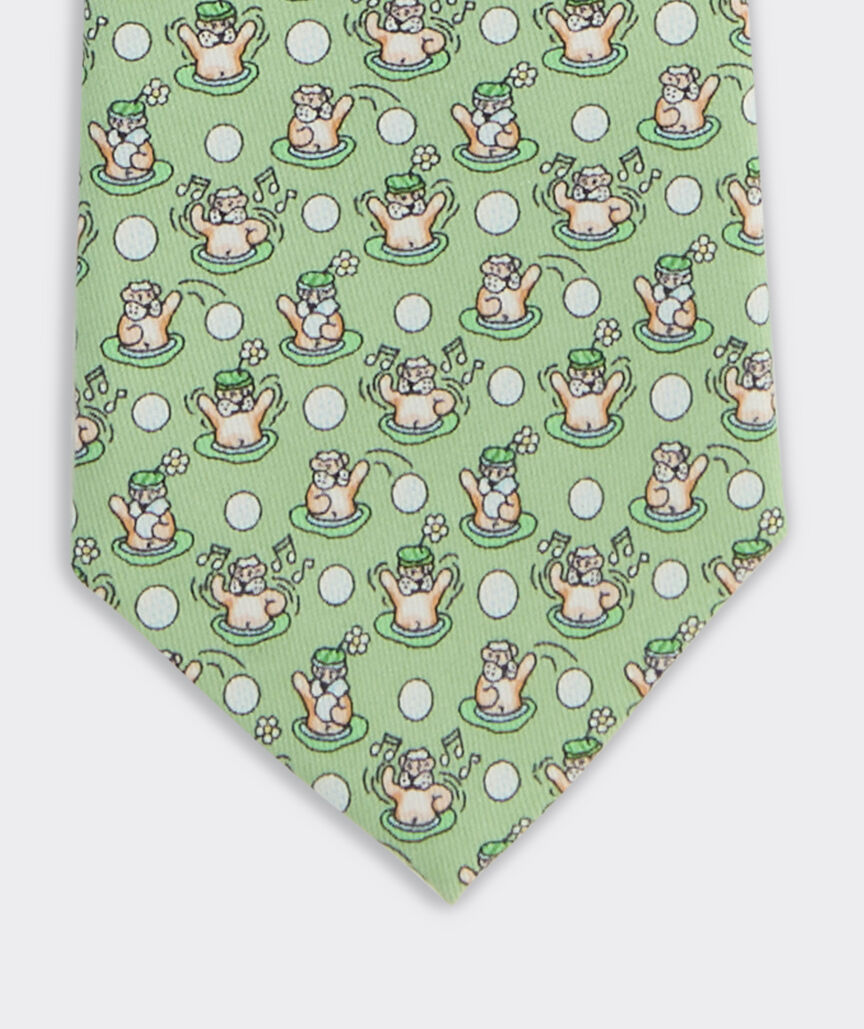 Boys' Golf Gopher Silk Tie