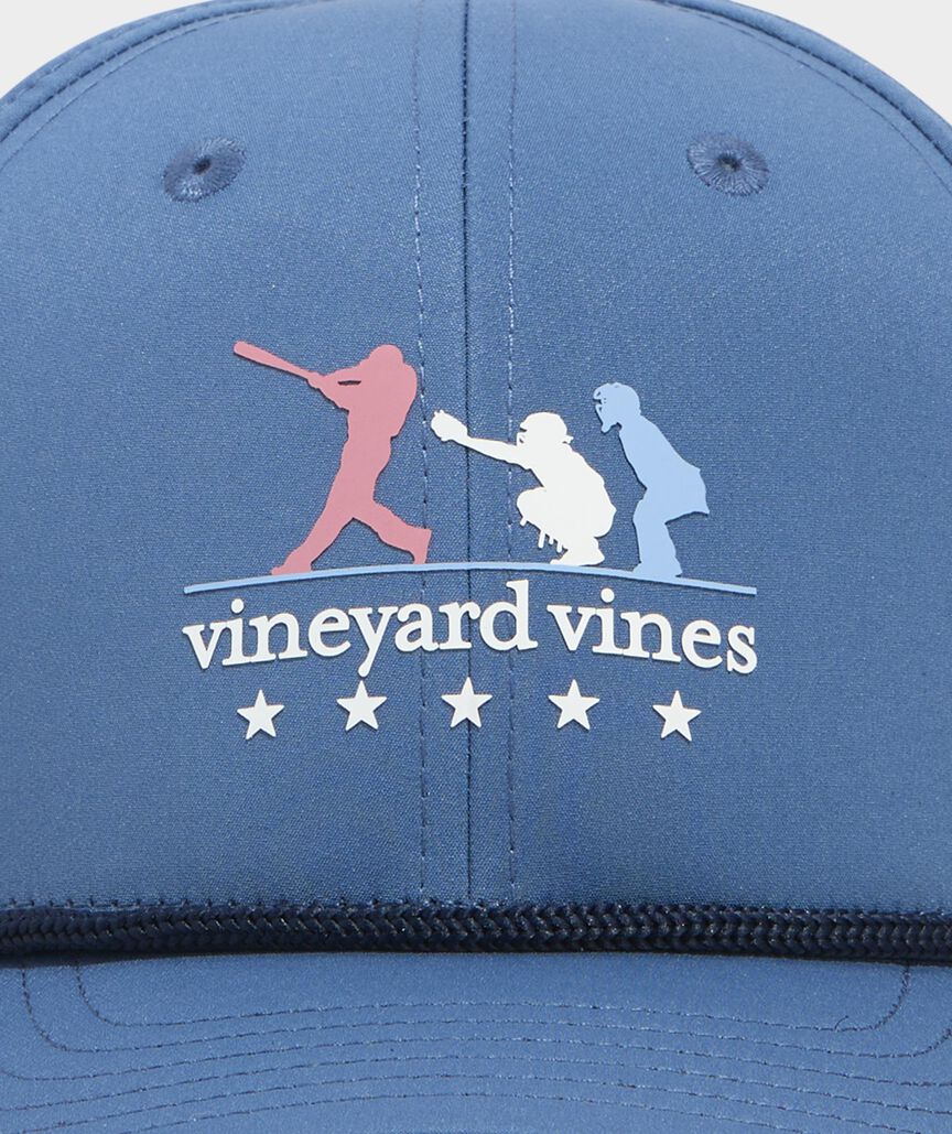 Boys' Baseball Player Perforated Trucker Hat