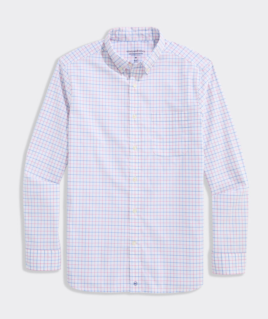 Performance Cotton Morada Bay Tattersall Shirt
