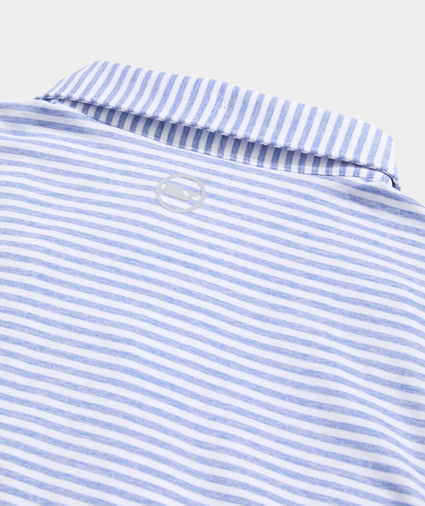 Performance Heathered Winstead Stripe Sankaty Polo