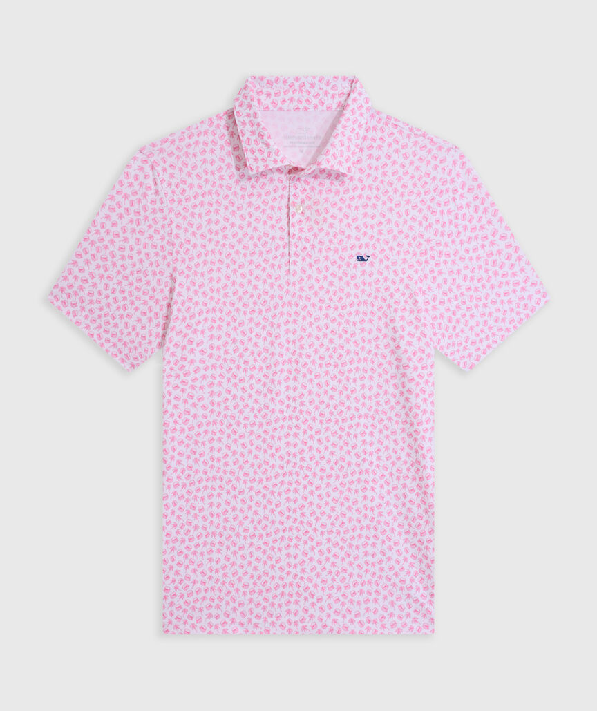 OUTLET Sliders In Paradise Performance Polo