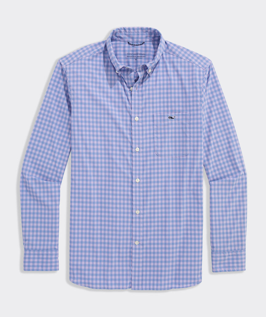 Performance Topsail Gingham Featherweight Shirt
