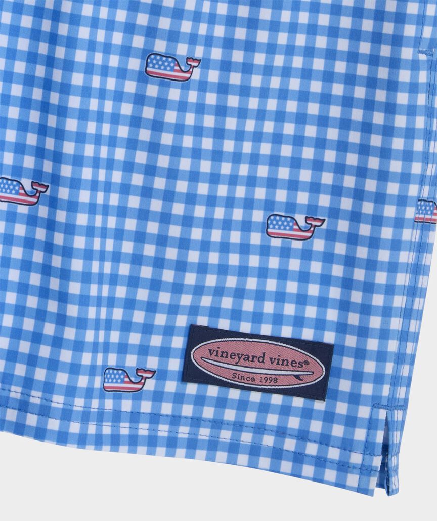 5 Inch Printed Chappy Swim Trunks