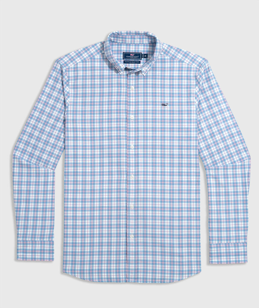 OUTLET Poplin Plaid Shirt