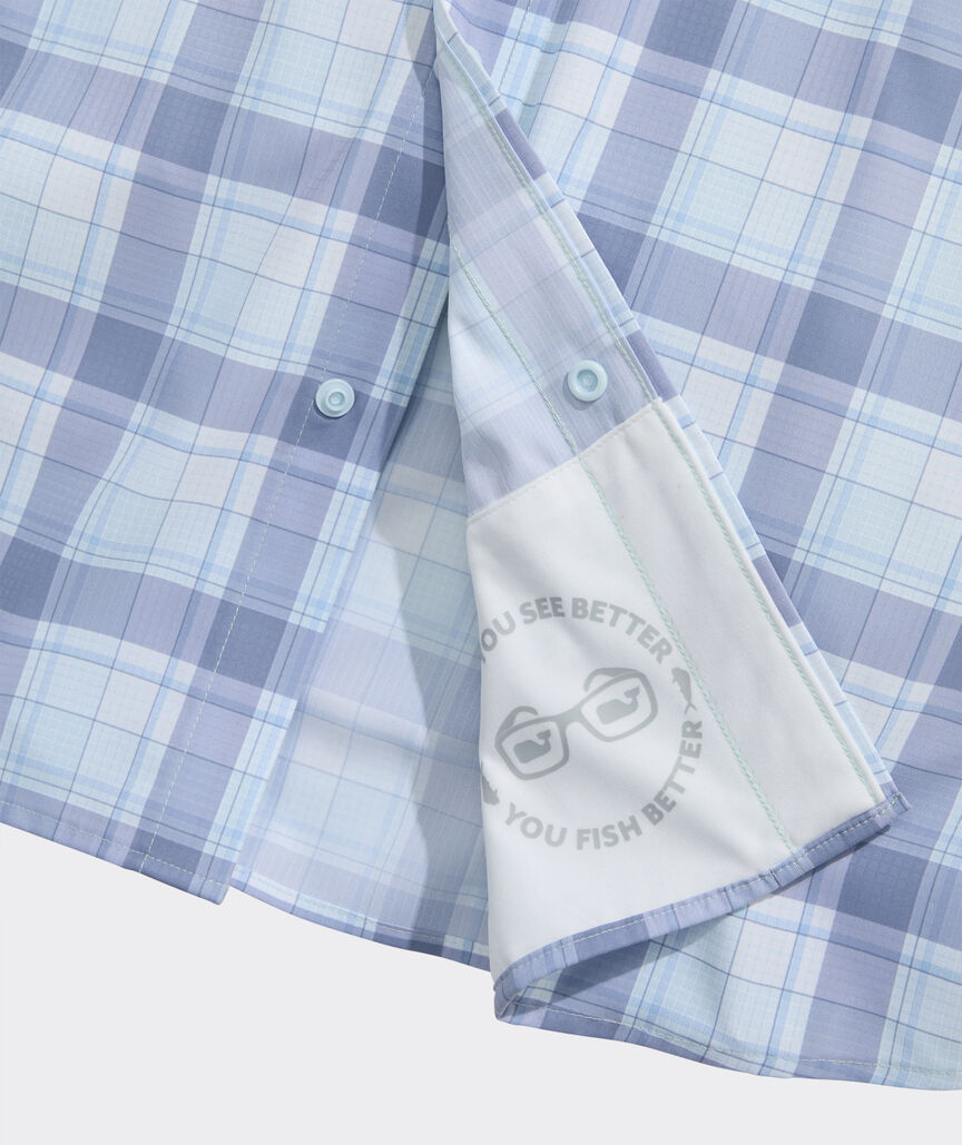 Largo Plaid Performance Harbor Shirt