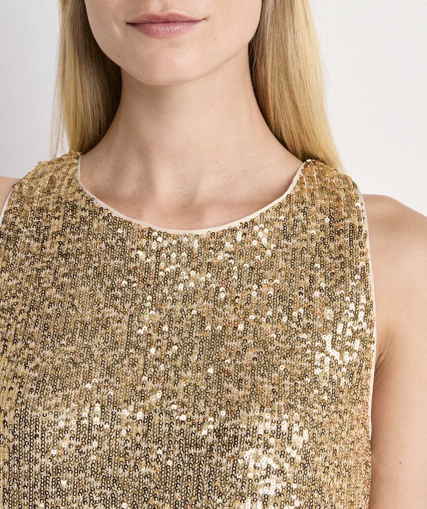 Kiki Sequin Swing Dress