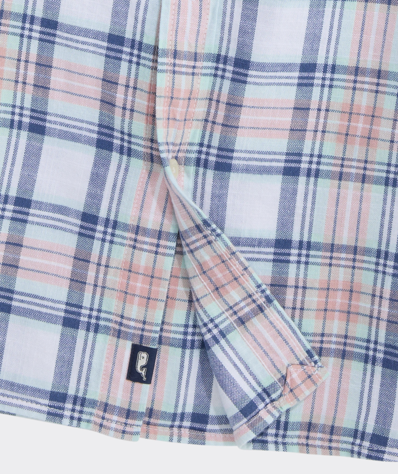 Folly Beach Plaid Island Cotton Shirt