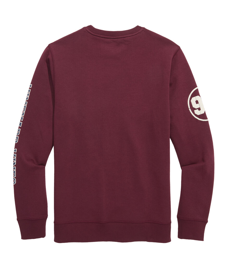 OUTLET Varsity Graphic Brushed Terry Crewneck