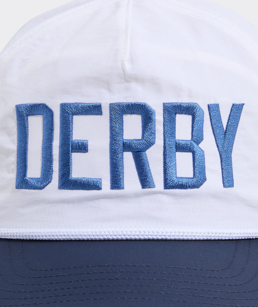 Kentucky Derby Flat Brim Hat