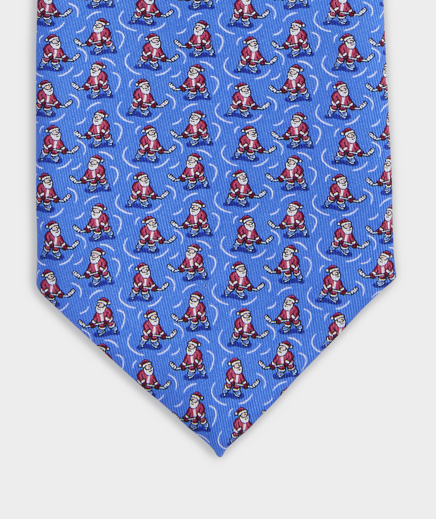 Hockey Santa Silk Tie