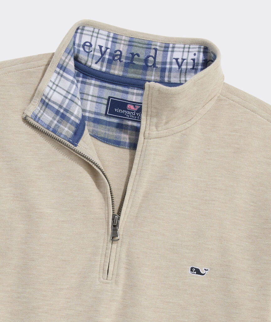 Plaid Collar Saltwater Quarter-Zip