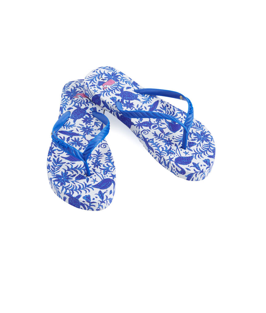 Otomi Printed Flip Flops