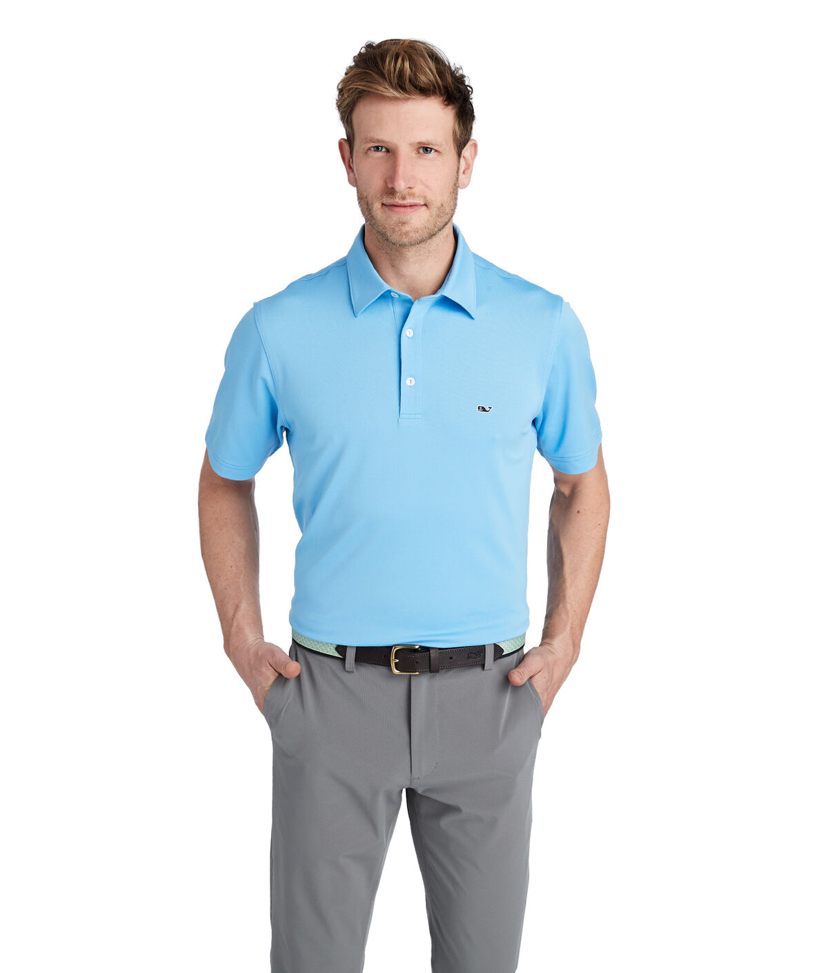 Tempo Performance Pique Polo - Main Image