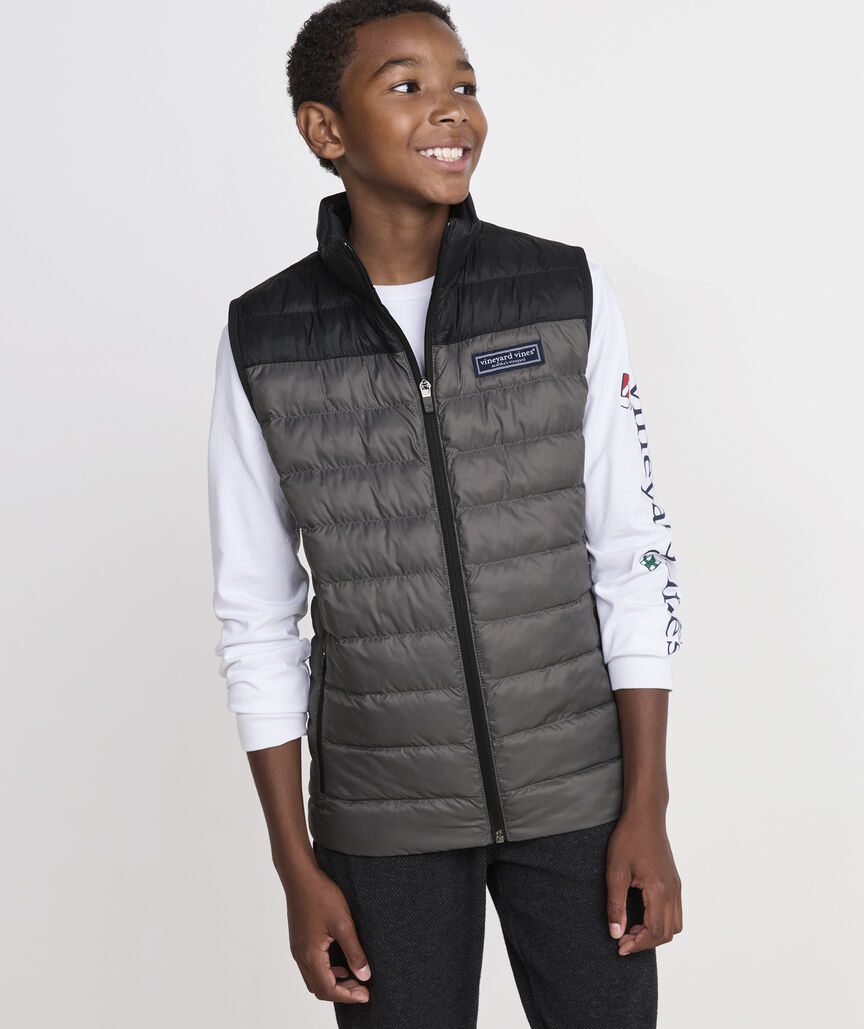 Boys' Packable Shoreline Puffer Vest