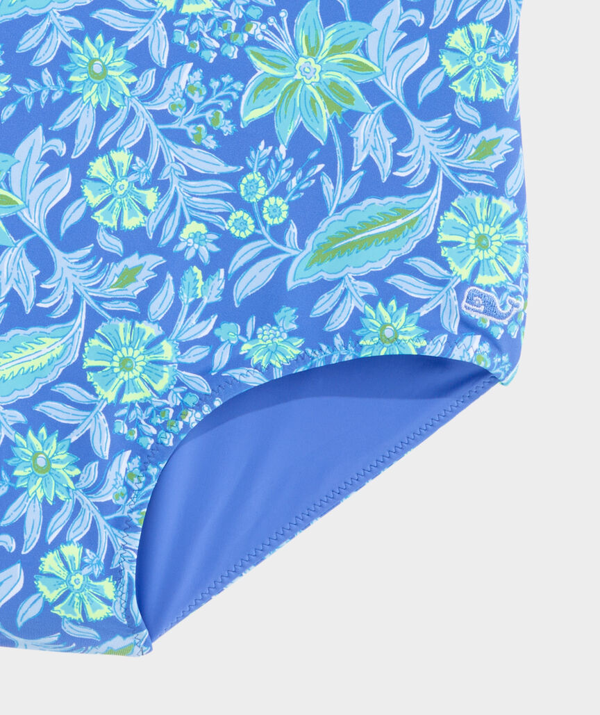Girls' Scoop Ruffle One-Piece