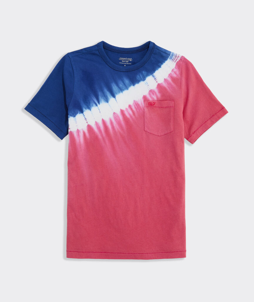 Boys' Tie-Dye Surf Pocket Tee