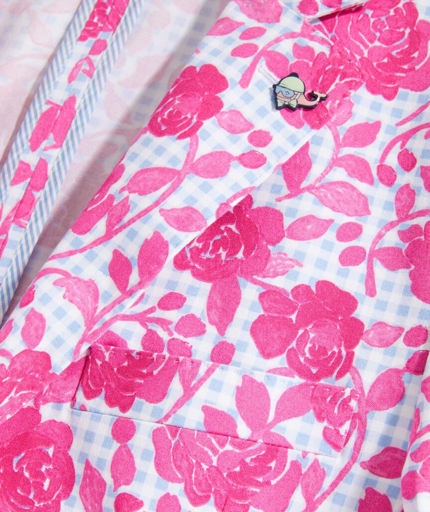 Kentucky Derby Printed Blazer