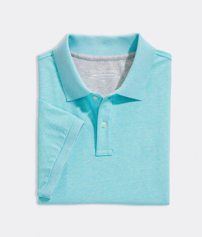 Vineyard Vines Men's Custom Edgartown Polo Shirt (Flats Blue) (Size: Small)