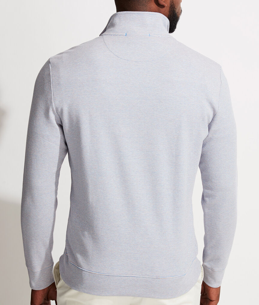 Coopers Town Stripe Saltwater 1/2-Zip Pullover