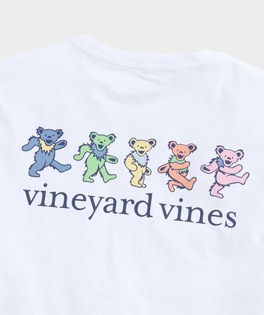 Grateful Dead x vineyard vines Dancing Bears Short-Sleeve Pocket Tee