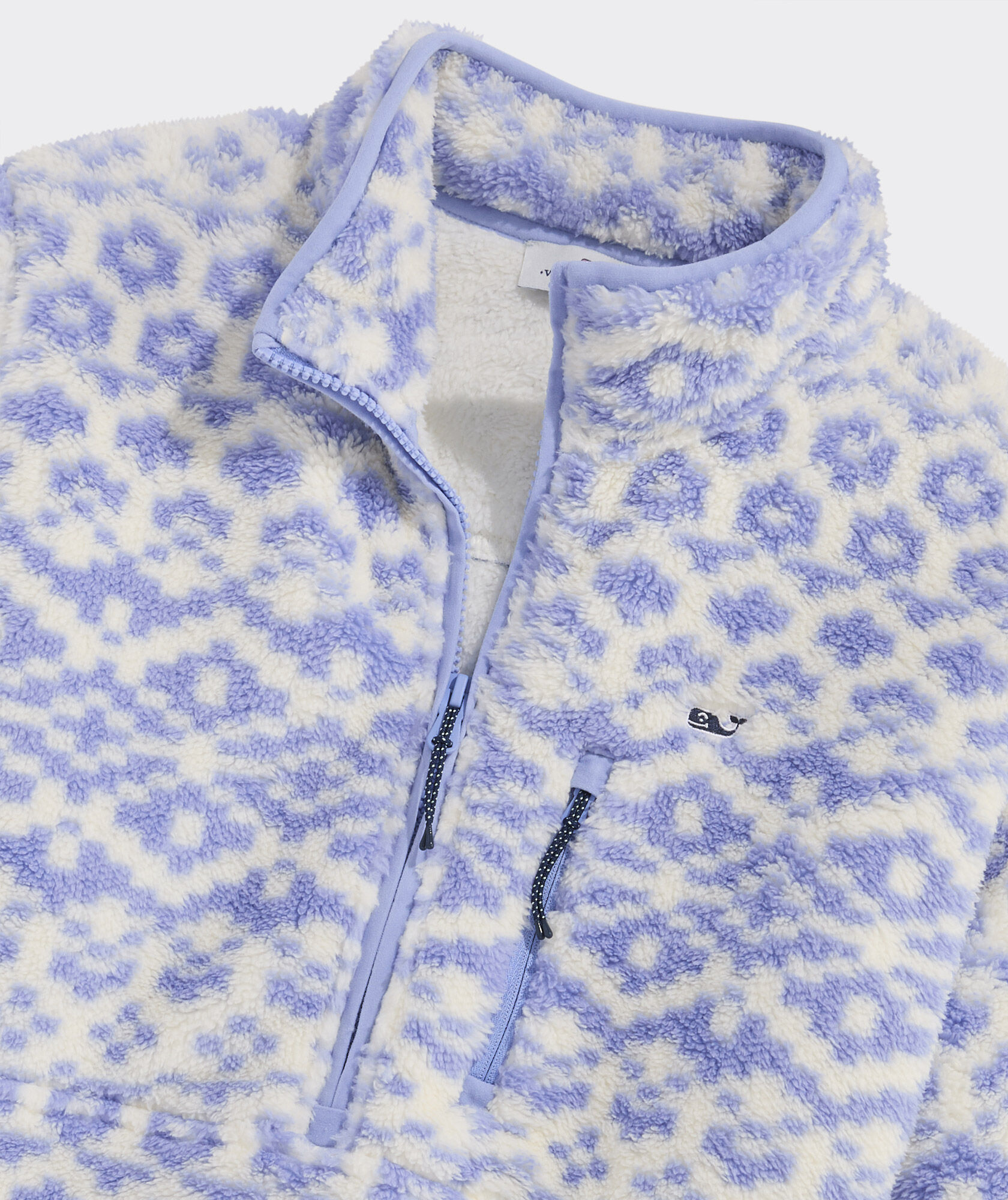 OUTLET Fair Isle Fuzzy Classic Quarter-Zip
