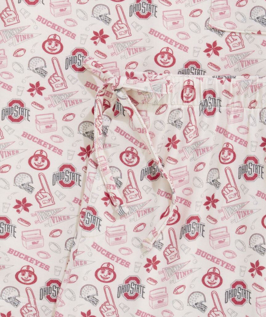 The Ohio State University Women's Long-Sleeve Sleep Set