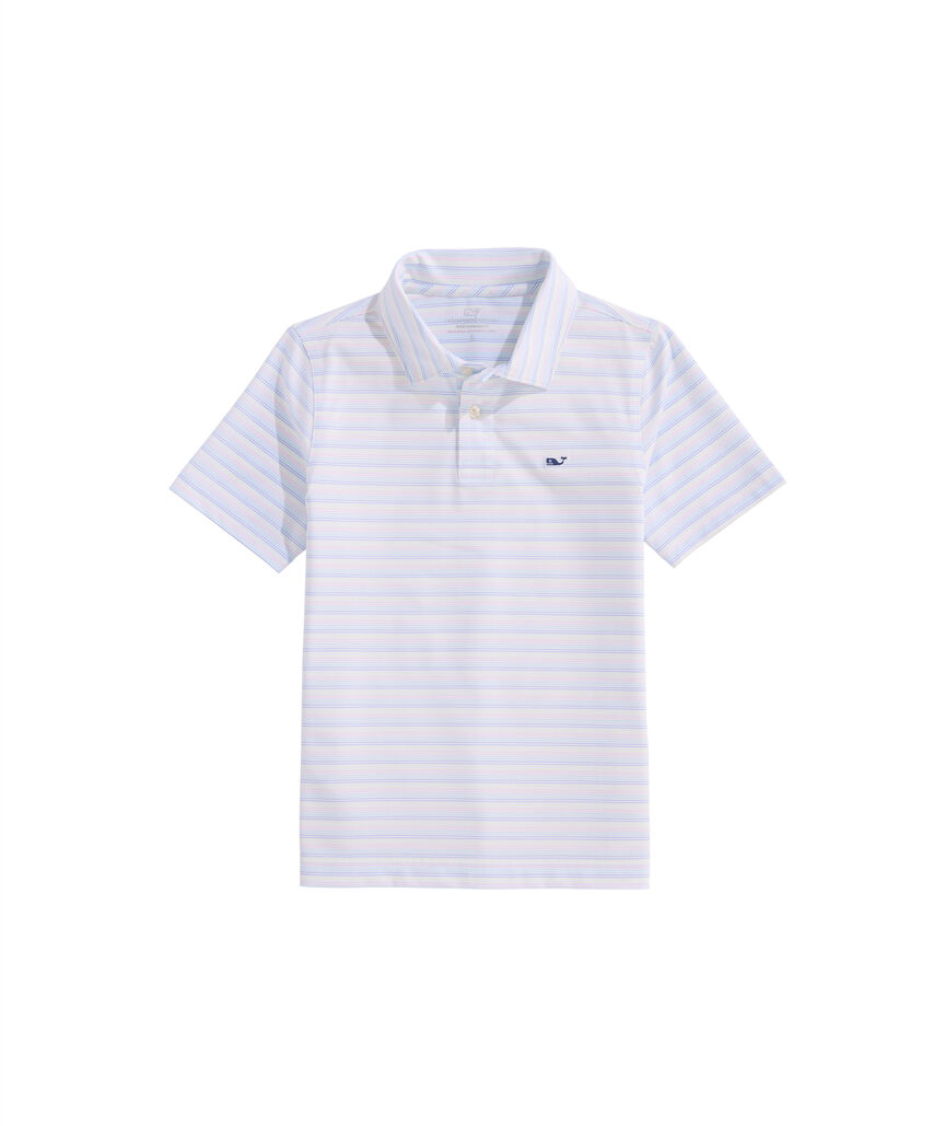 OUTLET St. Jean Stripe Performance Polo