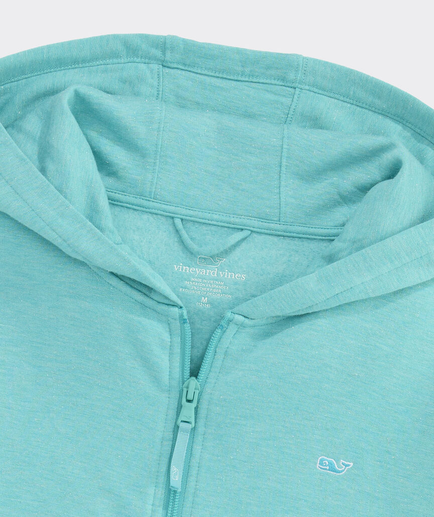 Girls' Shimmer Dreamcloth® Full-Zip Hoodie