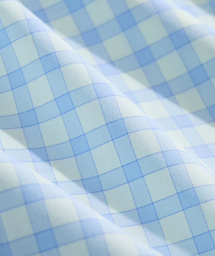 Performance Lemon Shark Gingham Featherweight Shirt