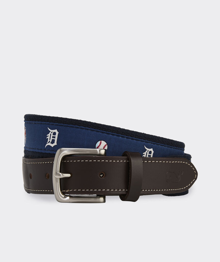 Detroit Tigers Canvas Club Belt
