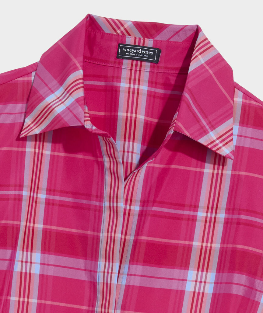 Anne Taffeta Shirtdress